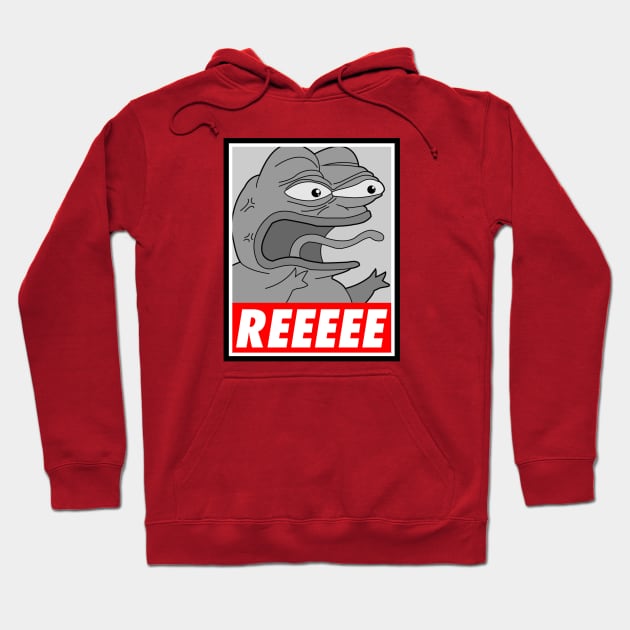 REEEE-SHIRT Hoodie by Dripsha